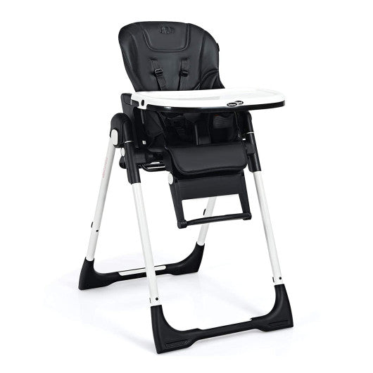 4-in-1 High Chair¨CBooster Seat with Adjustable Height and Recline-Black