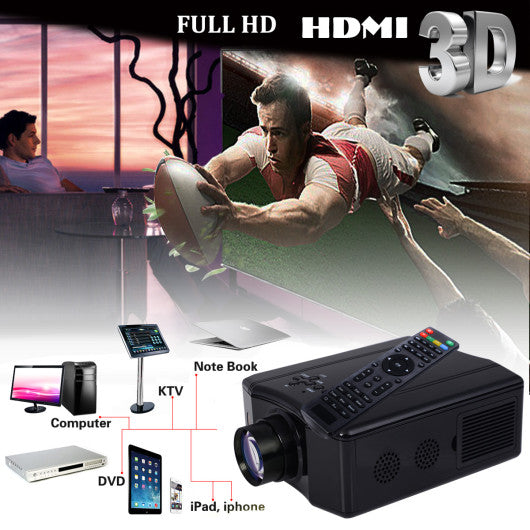 4000 Lumens Portable Home Theater Projector