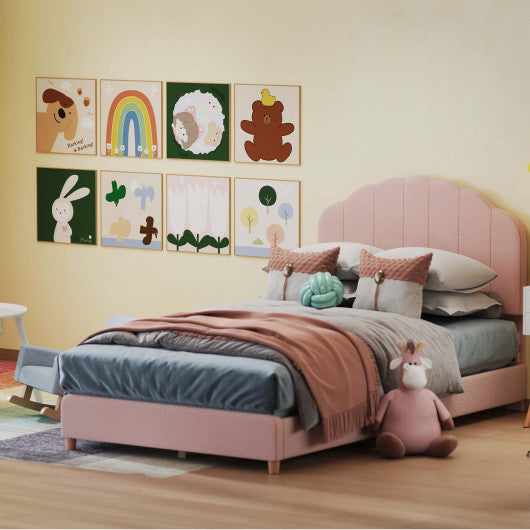 Children£ªs Room Furniture Bundle: Twin Pink Bed  Blue & Pink Rocking Chairs  Storage End Table